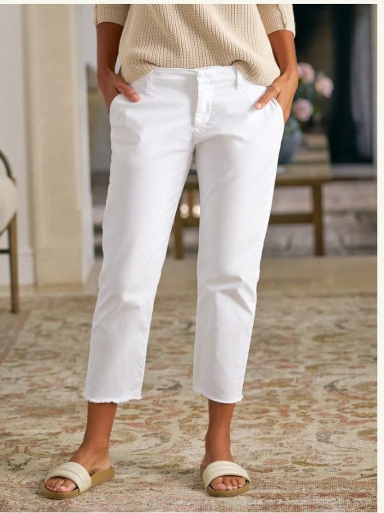 Frank & Eileen Wicklow Cropped Italian Chino